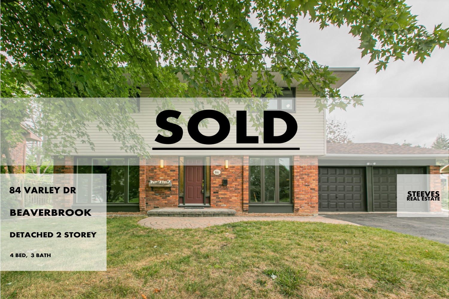 84 VARLEY DR BEAVERBROOK DETACHED HOUSE Chris Steeves Real Estate