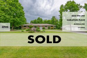 3050 9TH LINE - BUNGALOW - CARLETON PLACE
